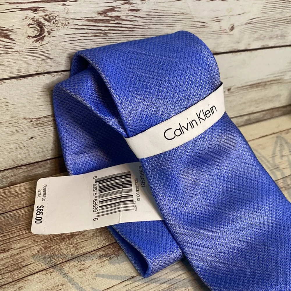 Calvin Klein blue Tie - Picture 3 of 7
